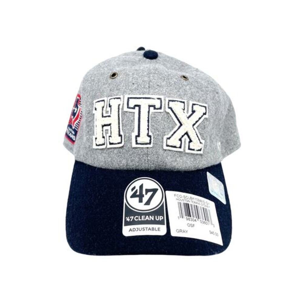 47 Houston Texans Unisex Stoney Clover Lane x Clean Up Adjustable Hat Adult OS